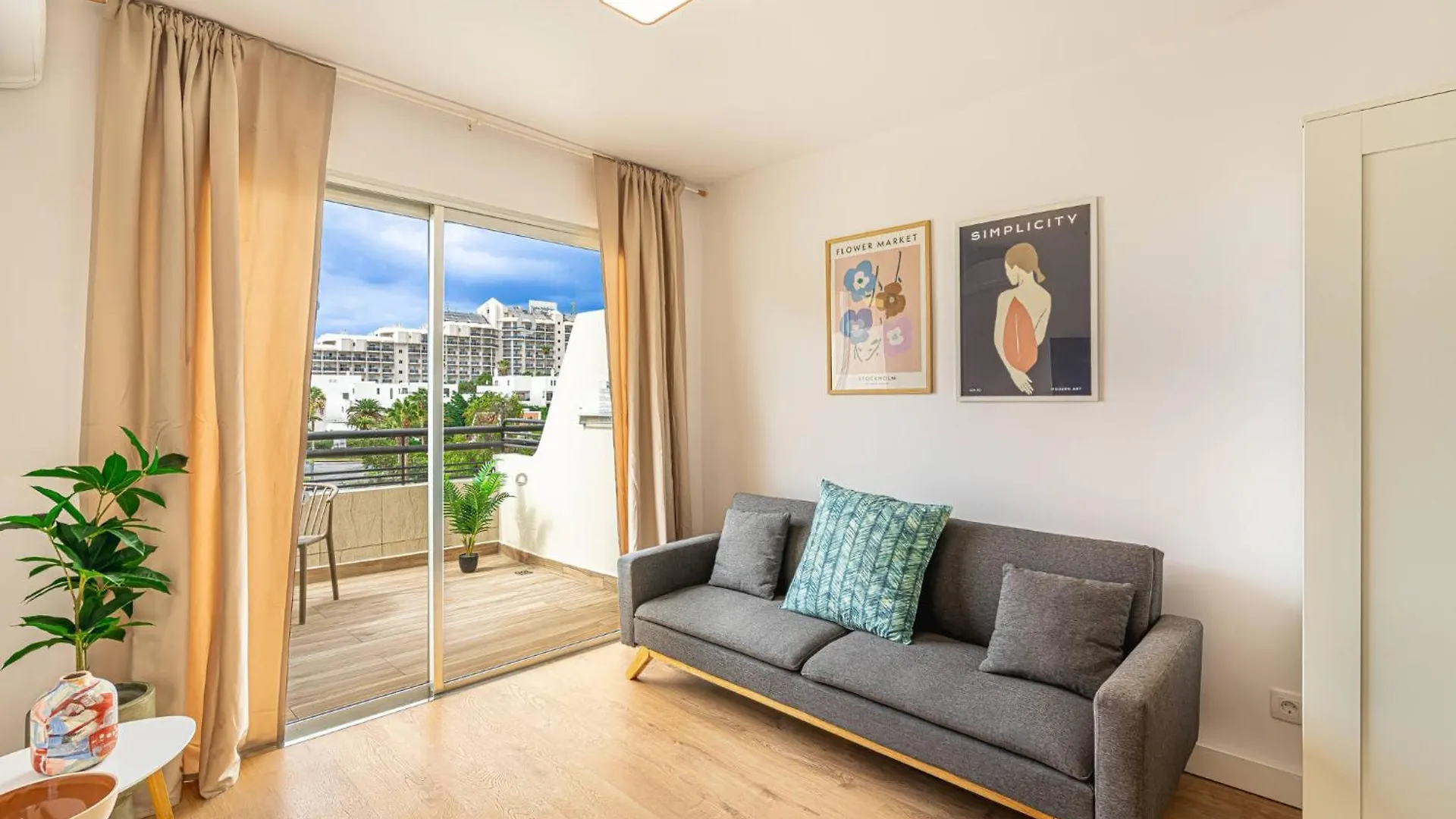 Luxury Studio 1 Ocean View Wifi Free Costa Adeje  Apartman